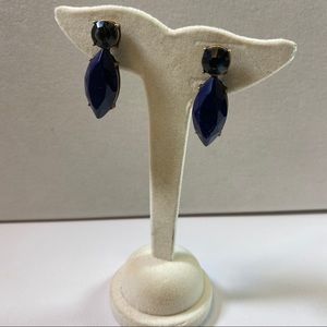 Nova Dark Blue Earrings